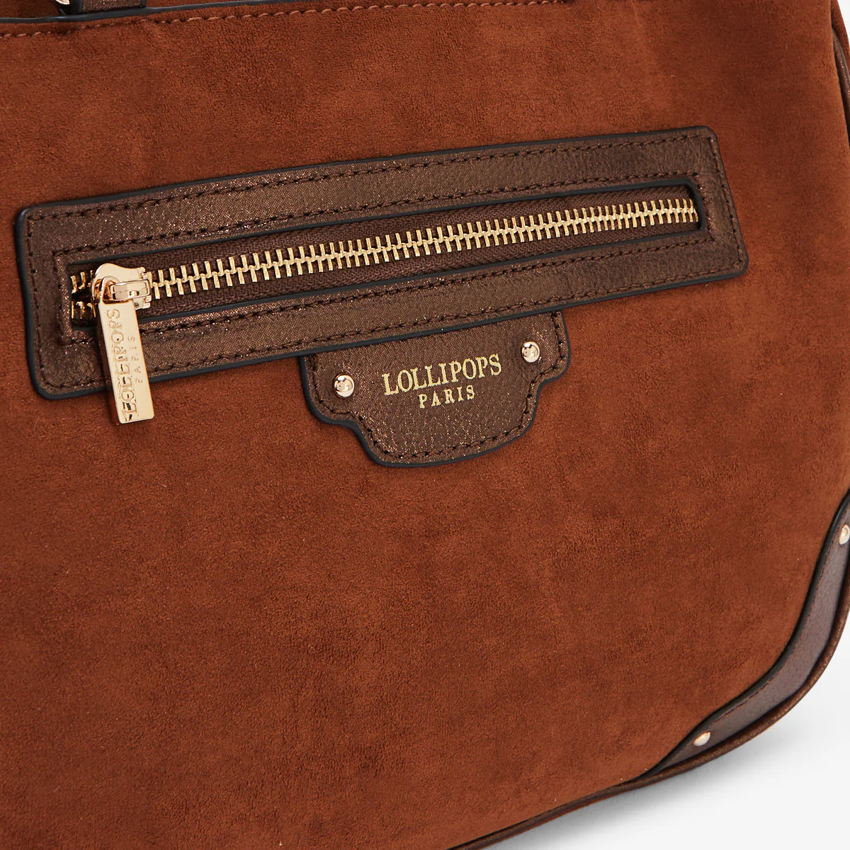 Sac shopper cognac Roberto - Image 5