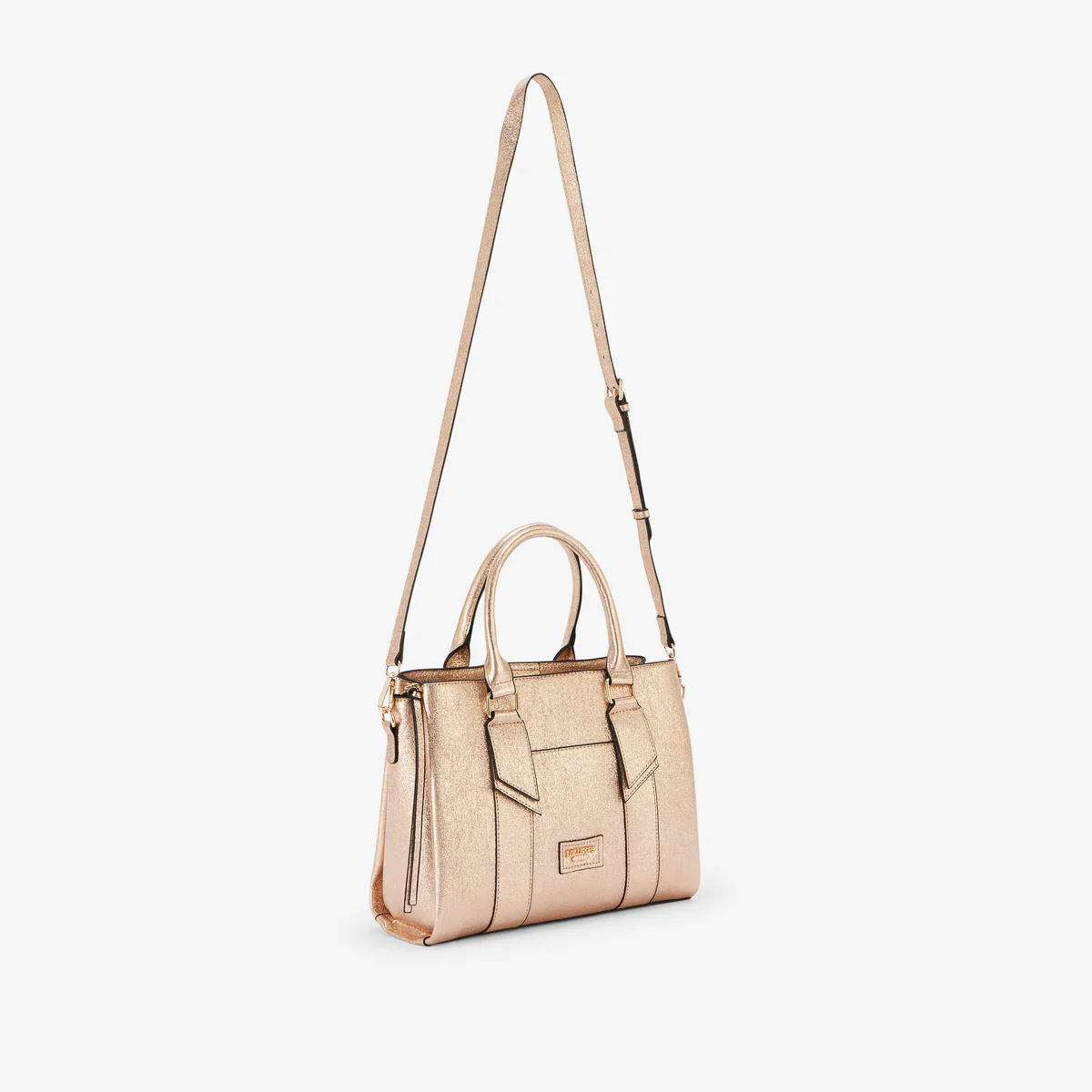 Sac shopper doré Romane - Image 3