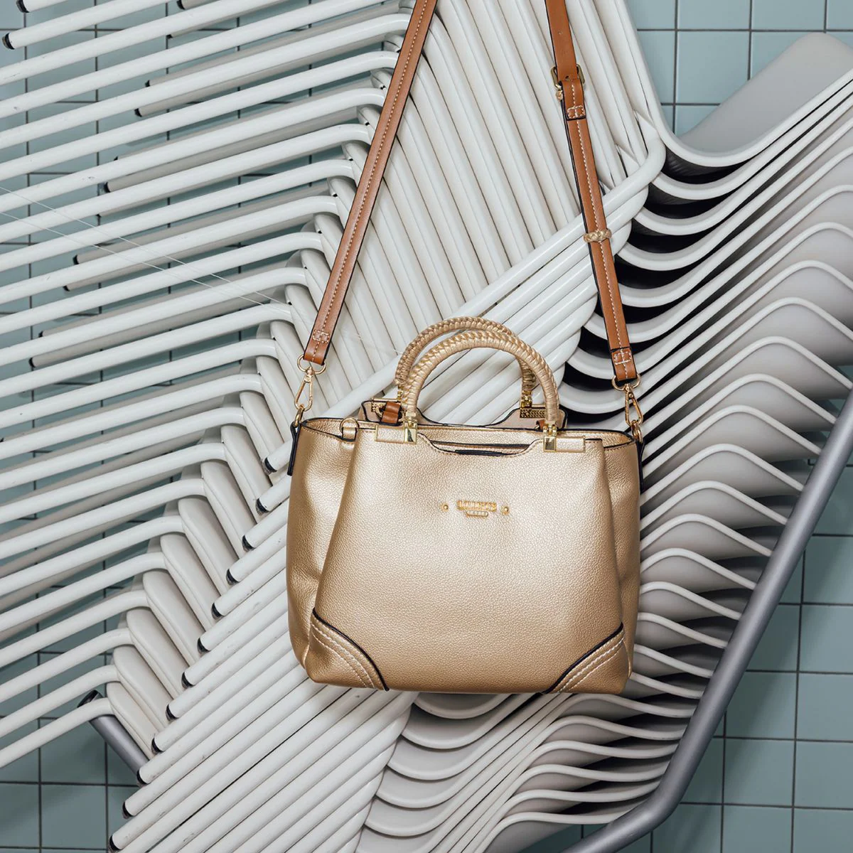 Sac shopper dore Ronnie - Image 2