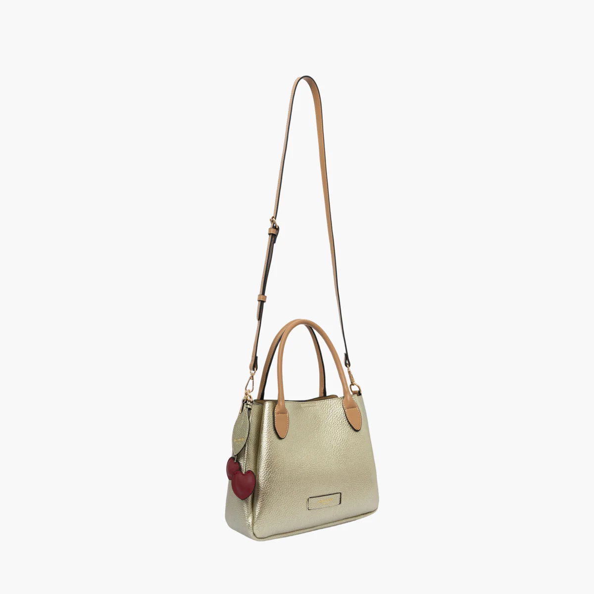 Sac shopper doré Sian - Image 3