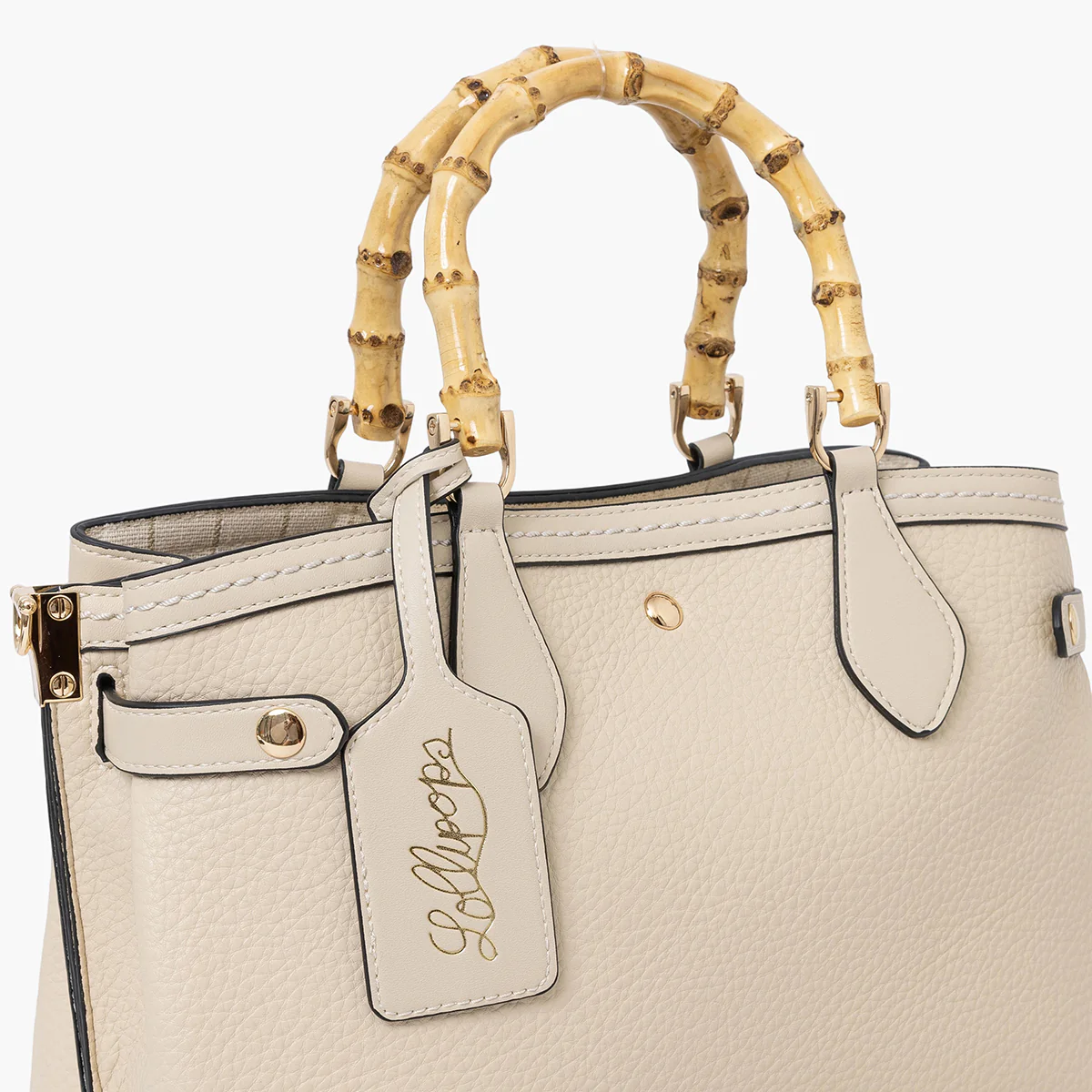 Sac shopper ivoire Sham - Image 5
