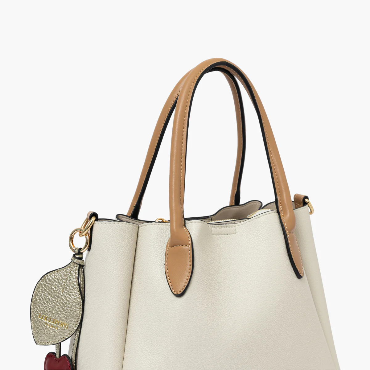 Sac shopper ivoire Sian - Image 5