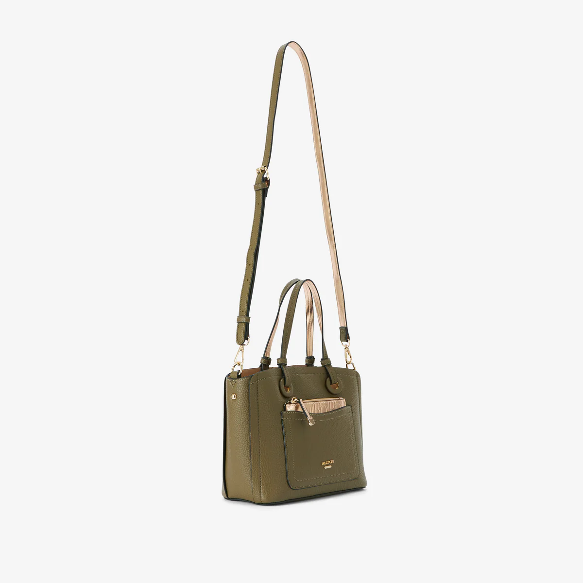 Sac shopper kaki Riada - Image 3