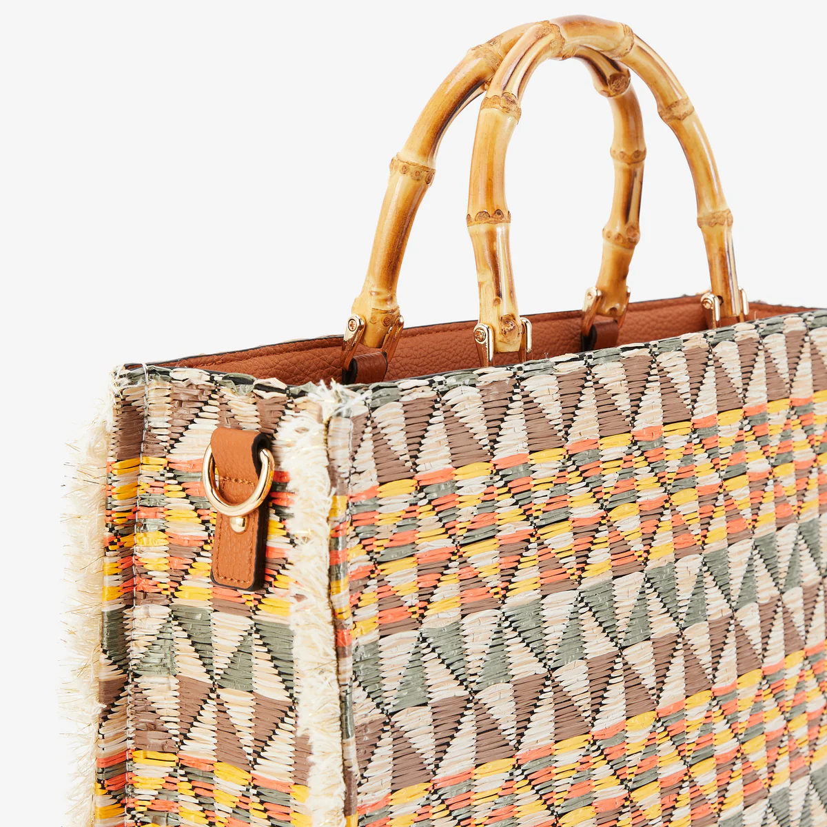 Sac shopper L bleu Polly - Image 5