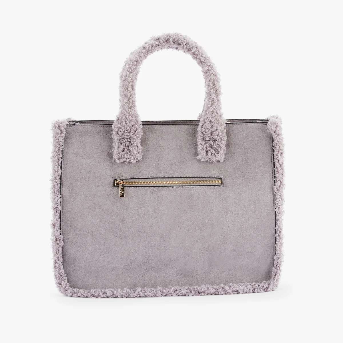 Sac shopper L gris Oppy - Image 2