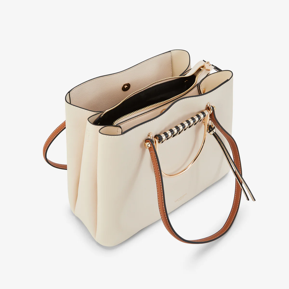 Sac shopper L ivoire P-Kitami - Image 4