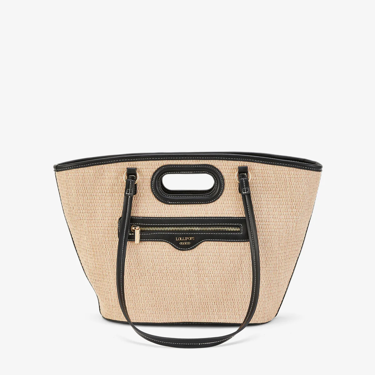 Sac shopper L noir Primavera - Image 2