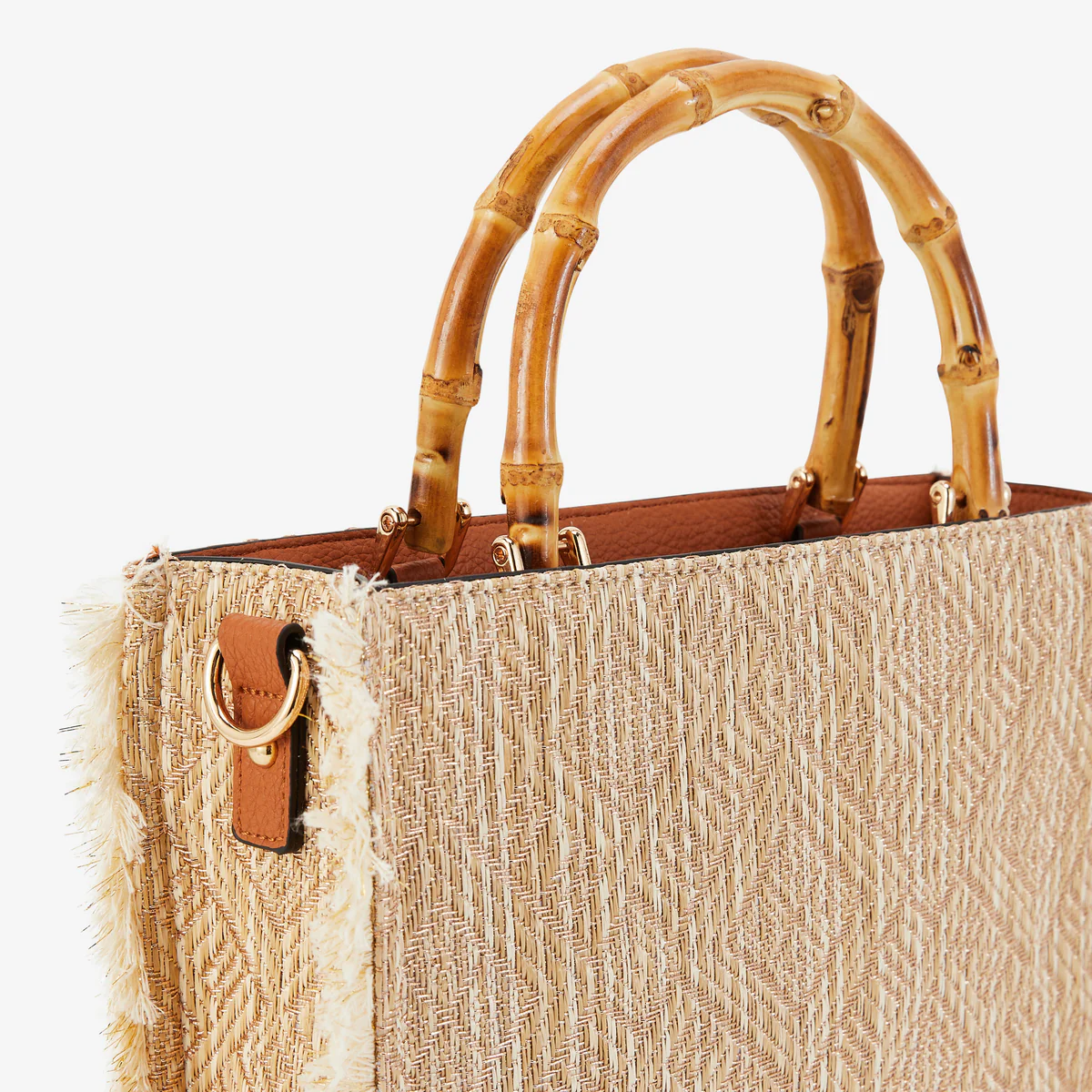 Sac shopper M doré Polly - Image 5