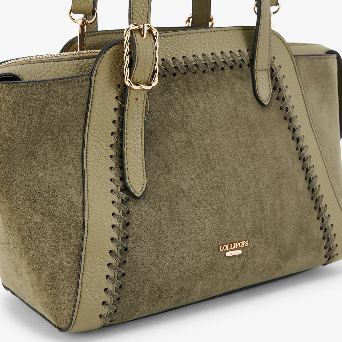 Sac shopper M kaki Phiby - Image 2