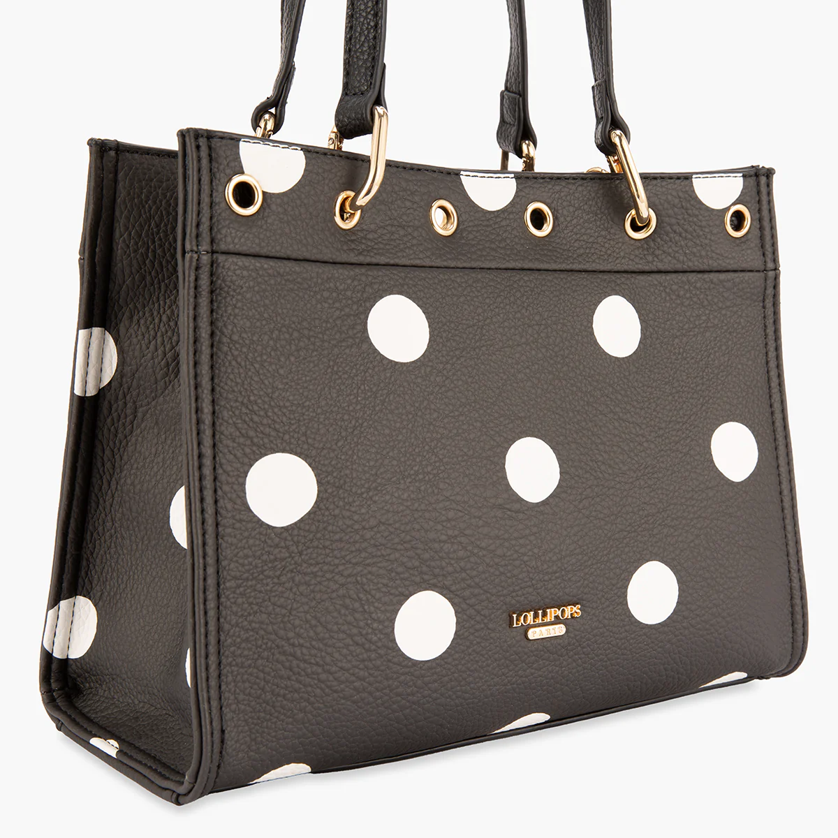 Sac shopper M noir Oita - Image 5