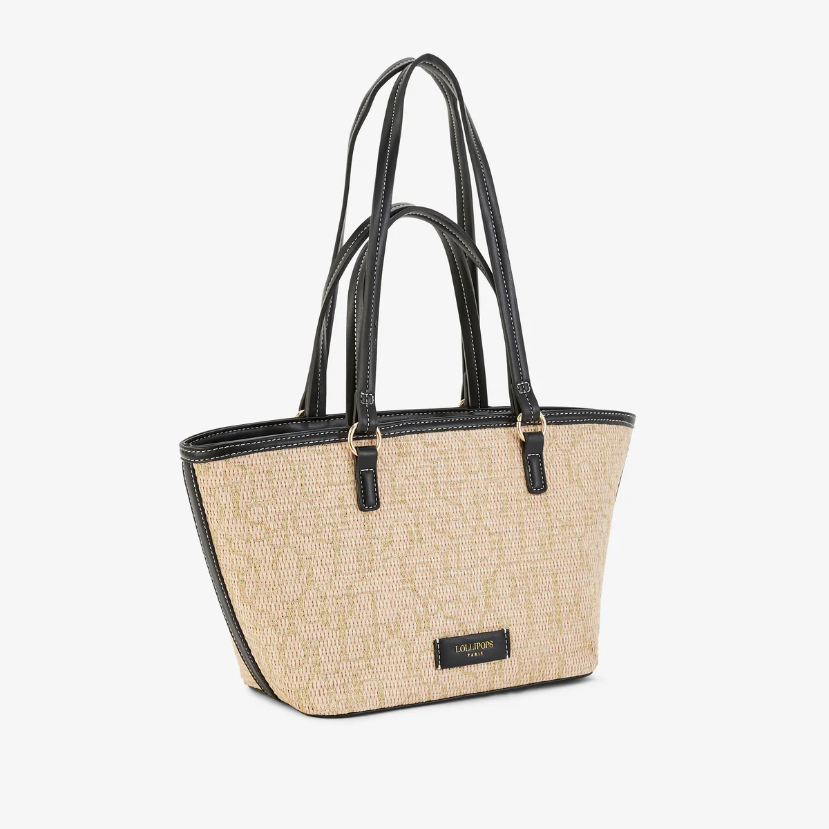 Sac shopper M noir Primavera - Image 4