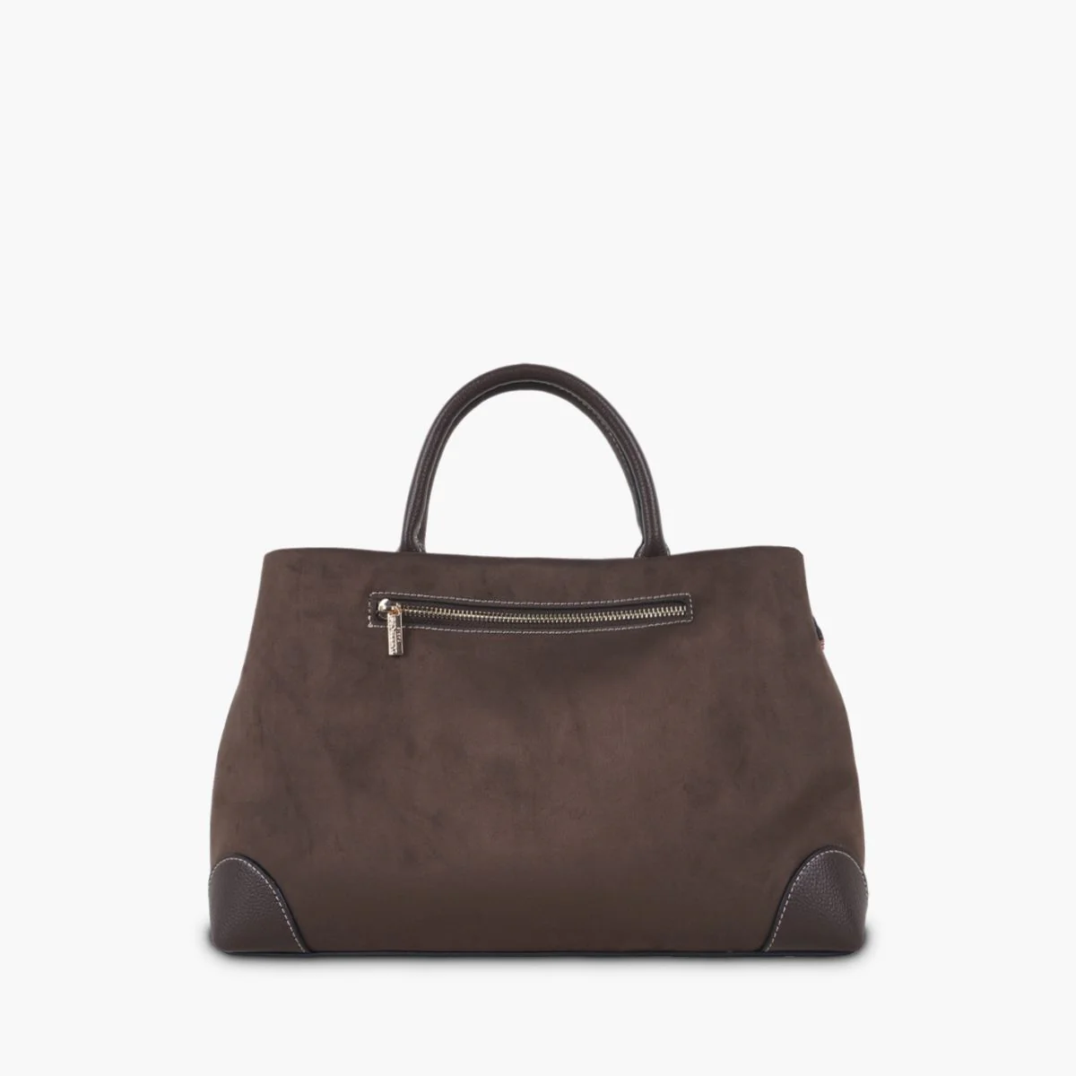 Sac shopper marron Shirley - Image 2