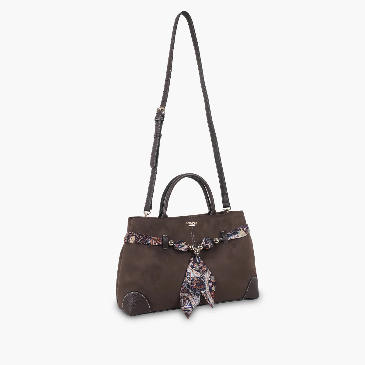 Sac shopper marron Shirley - Image 3