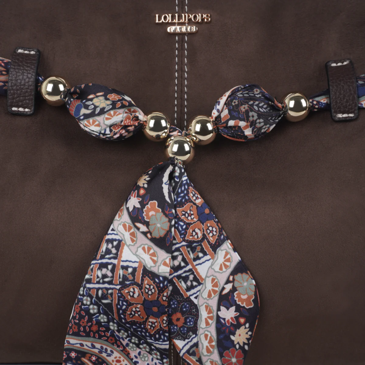 Sac shopper marron Shirley - Image 5