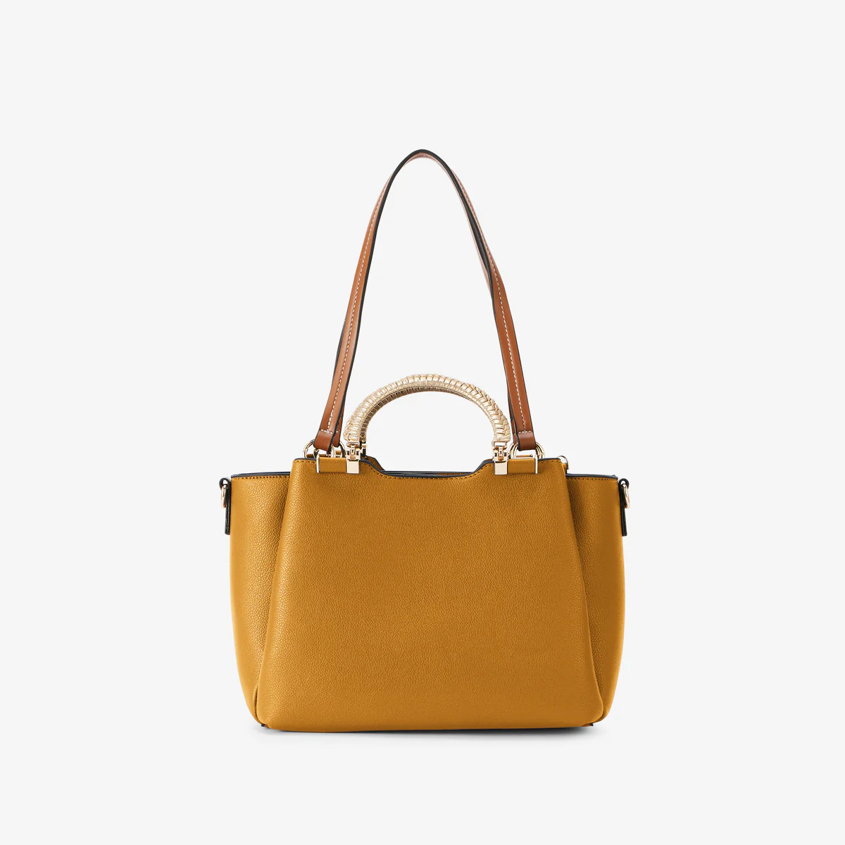 Sac shopper moutarde Ronnie - Image 3