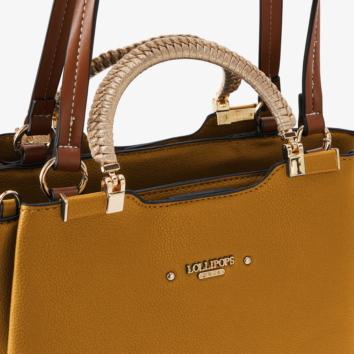 Sac shopper moutarde Ronnie - Image 6