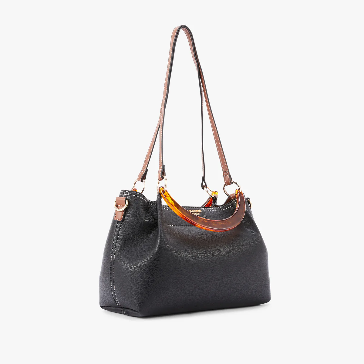Sac shopper noir Nesso - Image 3