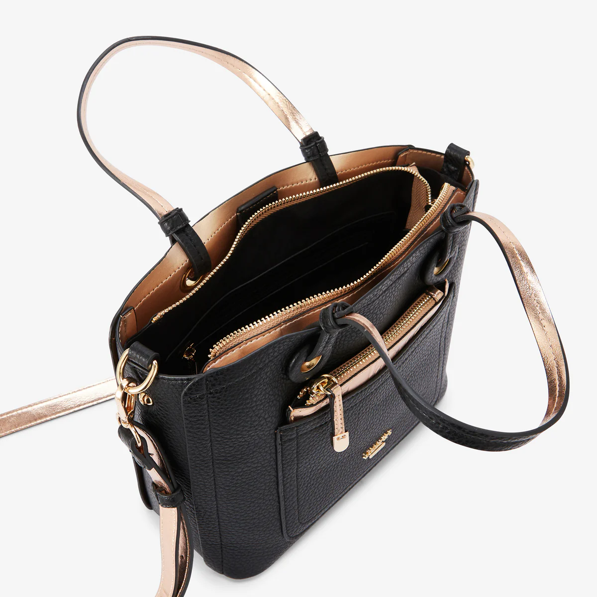 Sac shopper noir Riada - Image 5