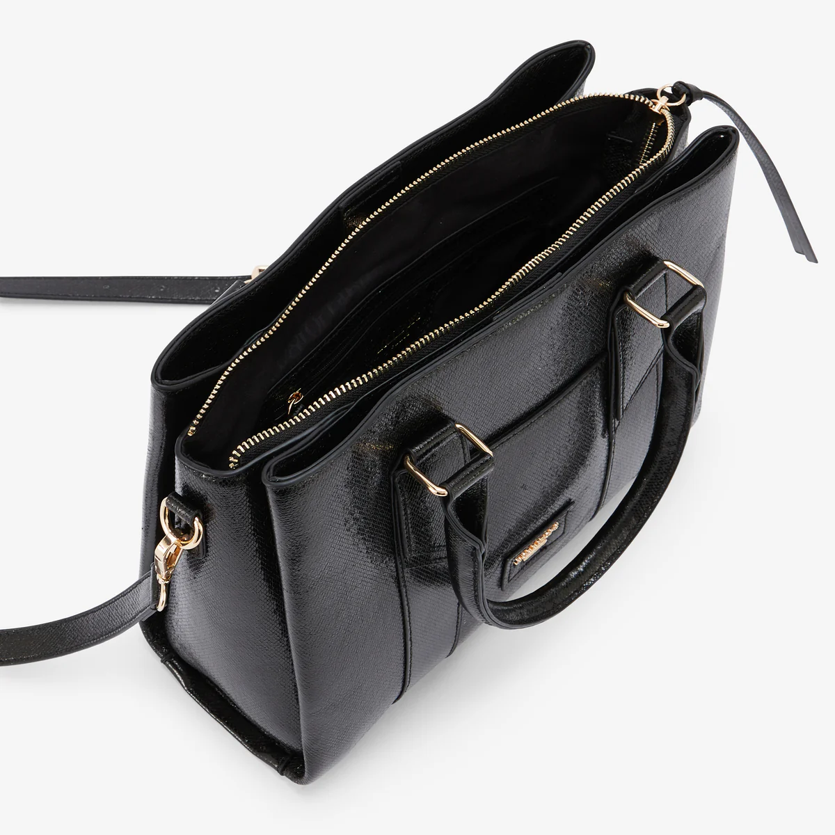 Sac shopper noir Romane - Image 4