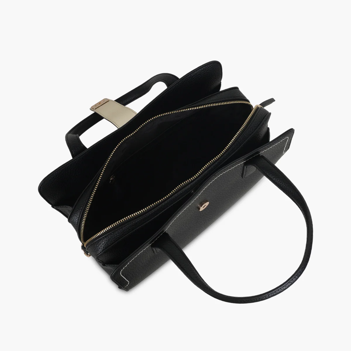 Sac shopper noir Soyan - Image 4