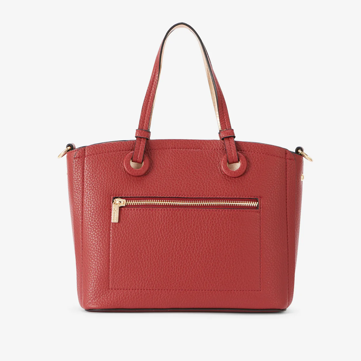 Sac shopper rouge Riada - Image 2