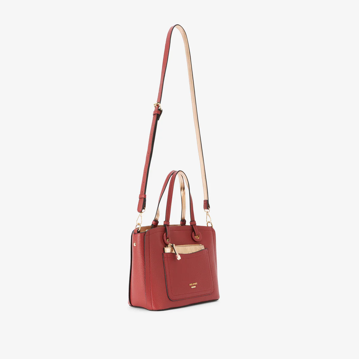 Sac shopper rouge Riada - Image 3