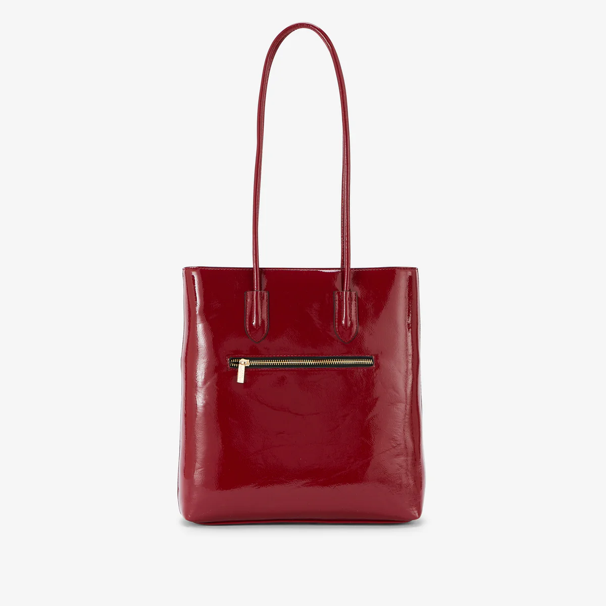 Sac shopper rouge Rosario - Image 3