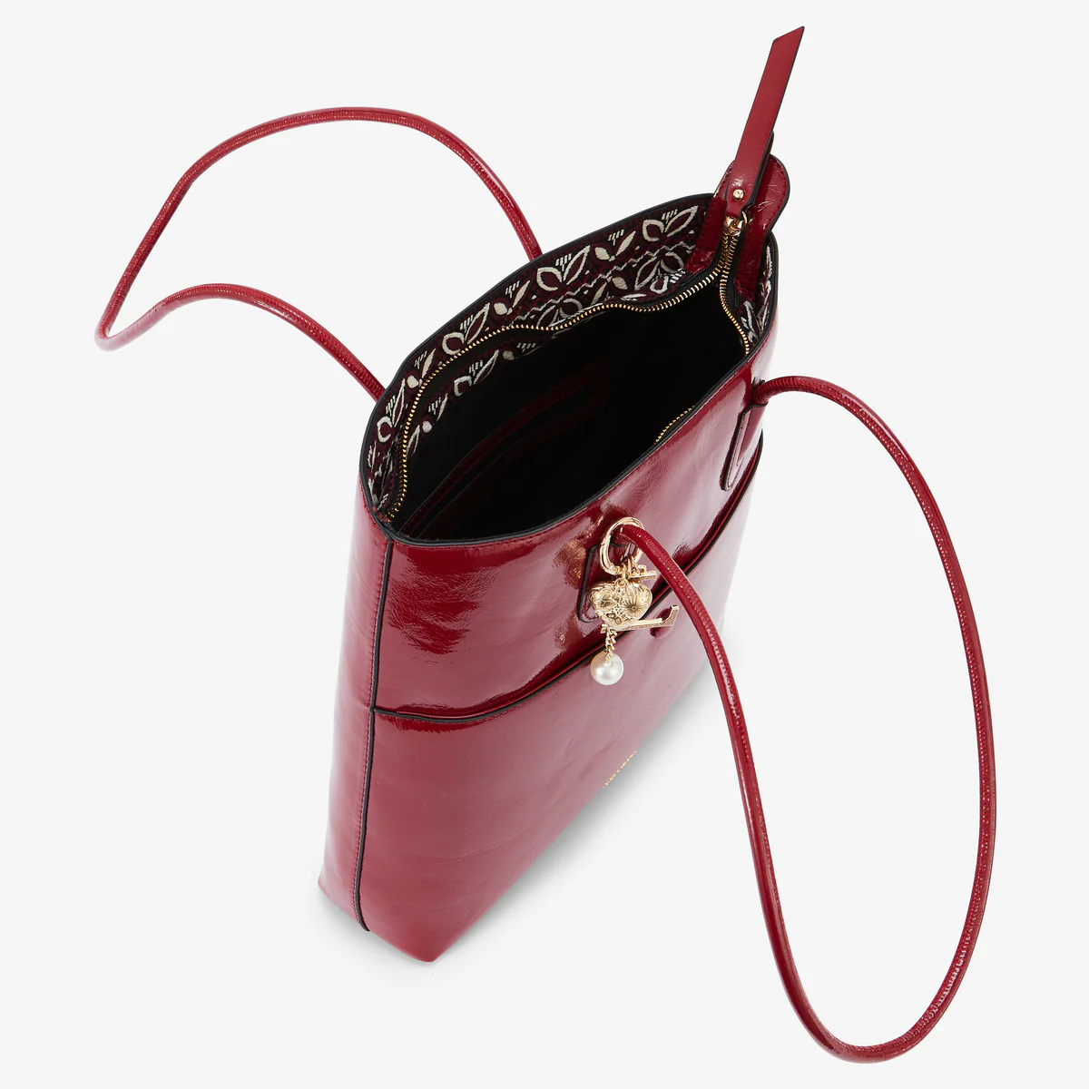 Sac shopper rouge Rosario - Image 5