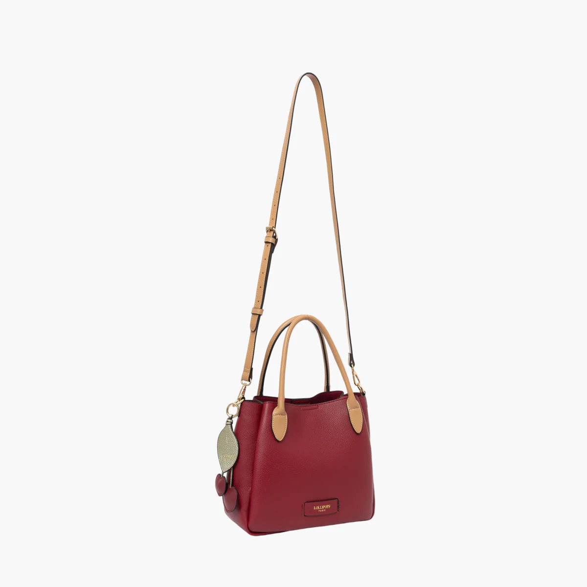 Sac shopper rouge Sian - Image 3
