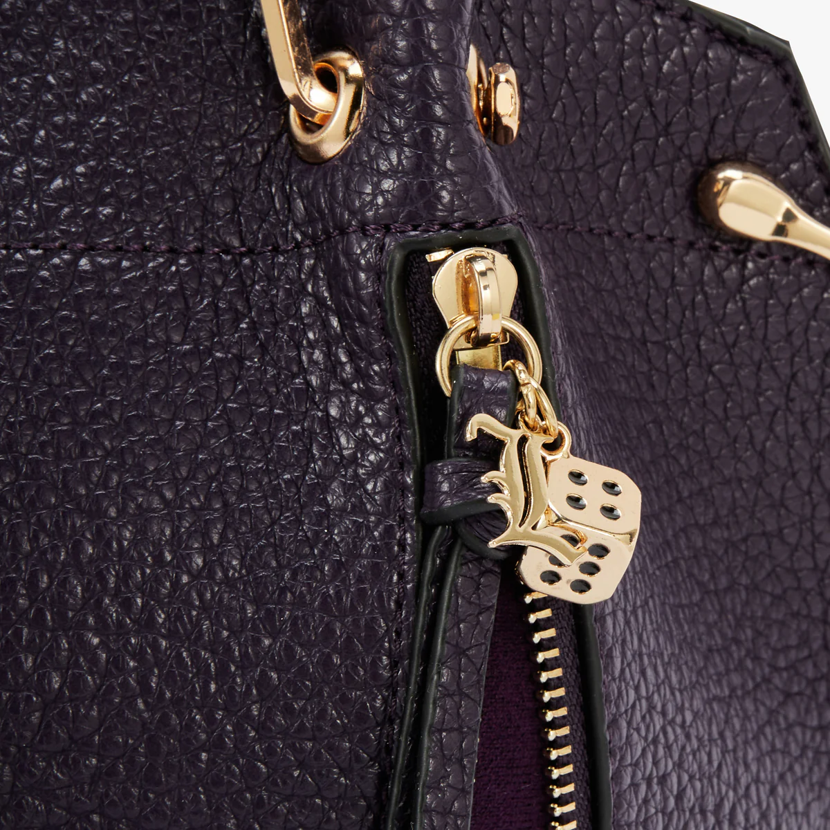 Sac shopper violet Ogaki - Image 5