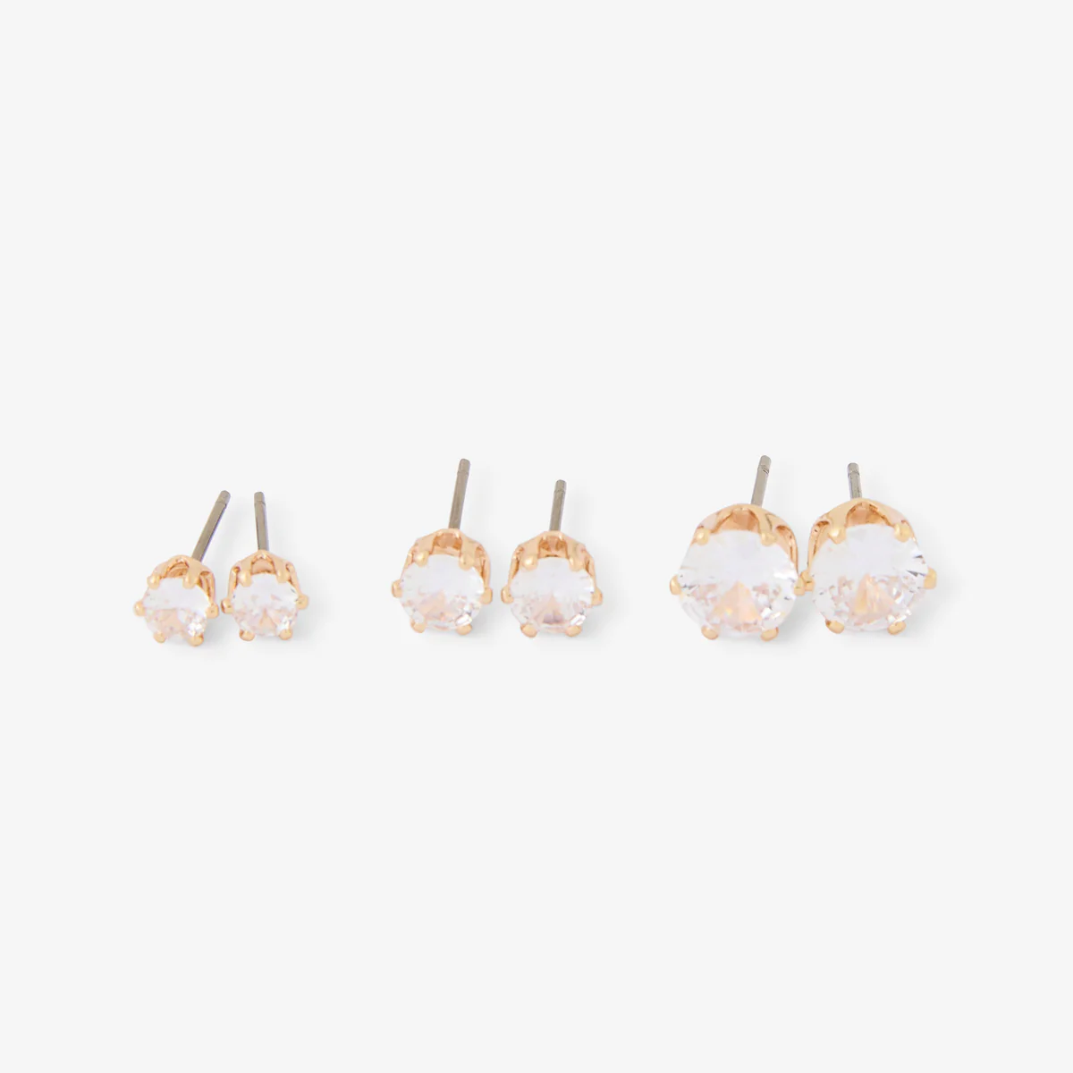 Set de 3 boucles d'oreilles Léopard félin - Image 2